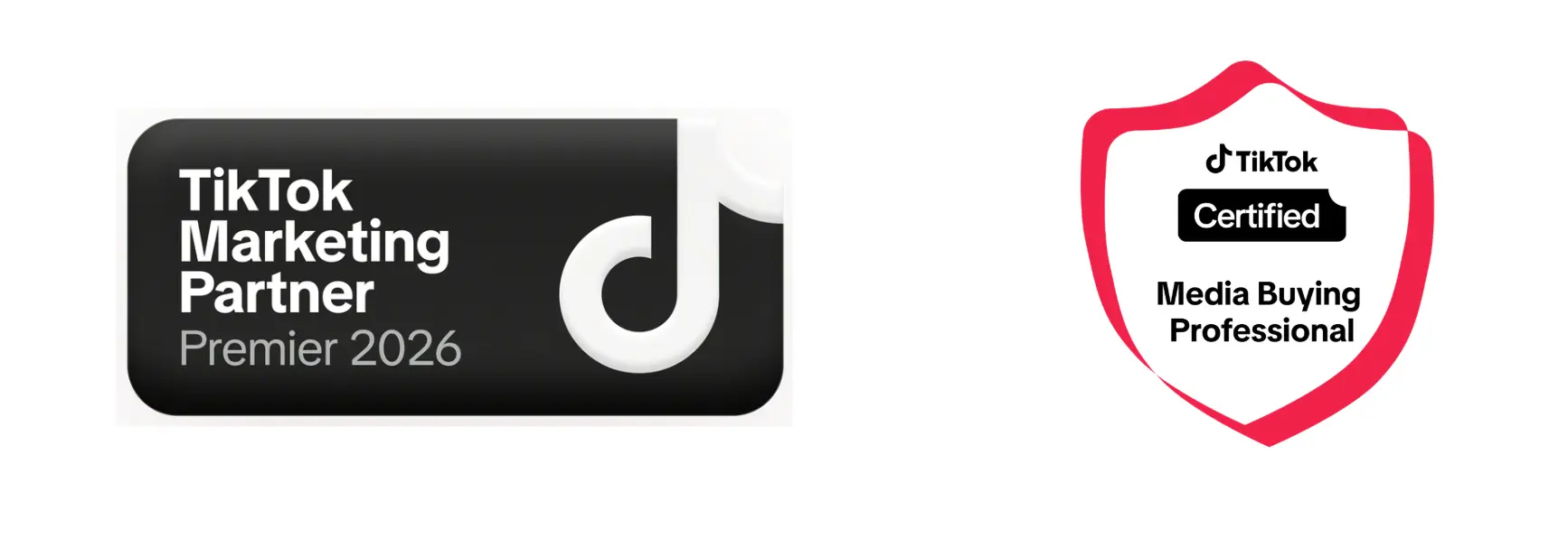 certifications tiktok de l'agence tiktok katall : TikTok Premier Partner et Media Buying