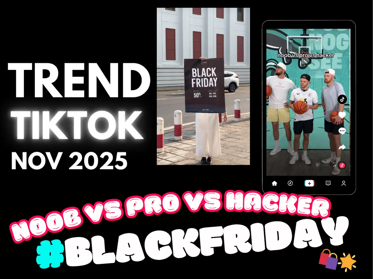 Trends TikTok du mois de Novembre  2025