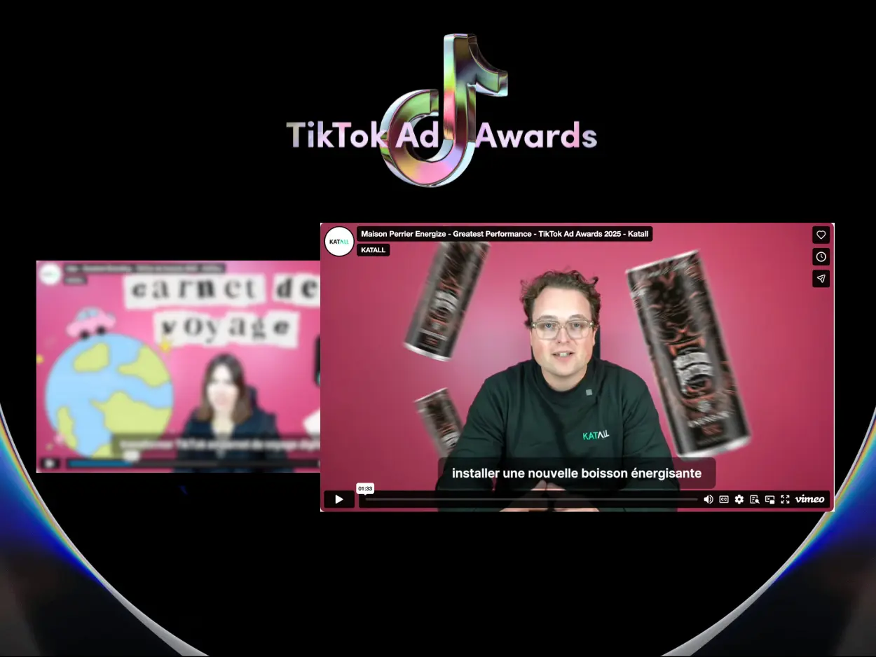 TikTok Ad Awards 2025 les candidatures de l'agence tiktok katall
